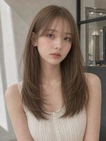 ユーフォリア 青山(Euphoria)&nbsp;大人美人艶カラー小顔カット透明感ロング◎