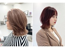 透明感のあるヘアカラーは、髪の履歴から。新越谷で似合う色と仕上がりをじっくり丁寧に相談したい方へ。