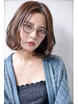 ロイジー(roijir) 【roijir】大人かわいいセンターパートxワンカールボブ