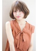 大人かわいい簡単スタイリング小顔前下がりマーメイドアッシュ