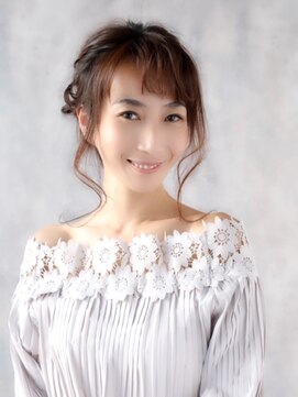 エノア 柏(ENORE) 編み込みアレンジ