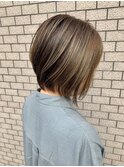 Lia&汐見悠佑 ハイライト×ショートボブ