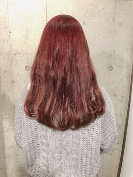 サロンドミルク 原宿(salon de MiLK) ピンクレッド