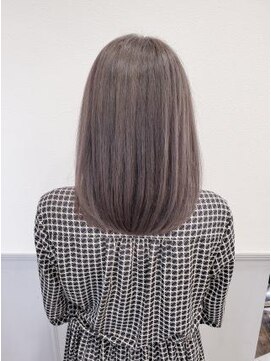 グランシュ 青葉台店(GranCieux) ダークグレージュ×ワンレンロブ☆