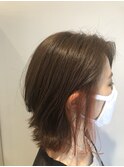 耳かけ、インナーカラー  ウルフ