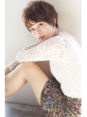 大人かわいいショートボブ無造作 【ROMMY. 本厚木】
