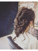 アウルヘアー(owl hair)&nbsp;網みおろしスタイル