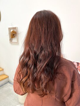 アッカ(acca) イルミナコーラル@かき上げロング