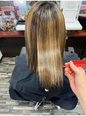 思わず触りたくなる愛されうる艶ストレートロング 20・30代♪