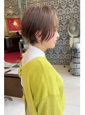 丸みショートボブ