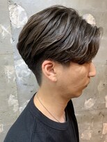 アカ(ACA)&nbsp;センターパートニュアンスパーマメンズマッシュパーマ札幌大通