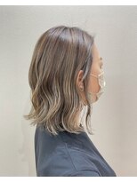 フロート 小阪店(float)&nbsp;インナーカラー　ヌナボブ チャンモリ ボブルフ