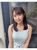 【salon de MiLK 原宿】ミントベージュワンカール