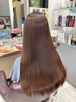 美容室 ケン(KEN)&nbsp;【髪質改善】カラー+トリートメントで安定の艶アッシュ。
