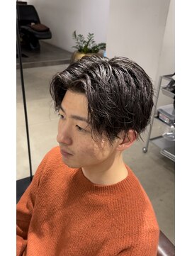 サルファ ヘアデザイン 名古屋 丸の内(S.ALPHA HAIR DESIGN) ソフト波巻きセンターパート