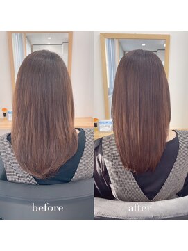 リアン 四条大宮店(Lien) 『髪質改善』ストレートエステ（縮毛矯正）（リタッチ可）