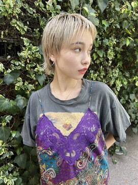 ネアー 新潟(NEER) ブロンドカラー◯ショートヘア◯