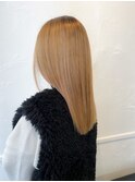 大人かわいい イエローブラウン