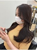 韓国レイヤーカット/艶髪シアーブラウン 【ALEAP parrot/多賀】