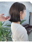 外はねボブ/オリーブカラー