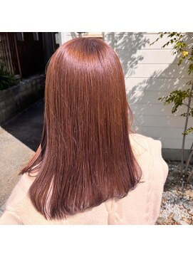 ミル(1001 mille) ピンクカラー/ピンクベージュ/ピンクコーラル/ミディアムヘア