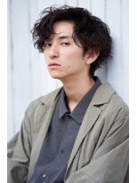 シュク 高円寺(SYUK)&nbsp;kanna【 高円寺 中野】メンズパーマ/ウルフヘア/センターパート