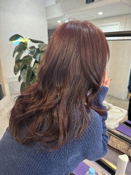 ニィ(2iee.) 【ブリーチなしWカラー】ピンクブラウン