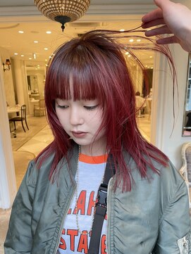 シラフ(SHIRAF) 【Yoshida】vivid red