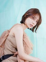 ピークアブー アヴェダ ギンザシックス(PEEK-A-BOO AVEDA GINZASIX) 大人ボブ　外はねボブ　切りっぱなしボブ　2WAYバング