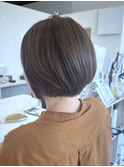 襟足すっきり★丸みボブ