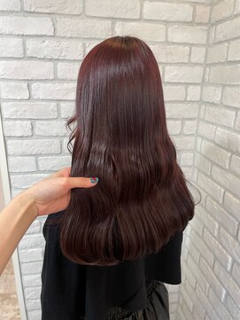 シュガー ヘアアンドネイル 仙台(SUGAR) 艶々ピンクブラウン♪