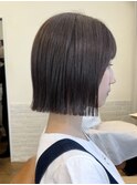 切りっぱなしボブ