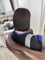 ラムーア(Rahm.) オリーブアッシュベージュ×きりっぱなしぼぶ