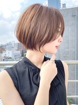 ロンドブルーム 天神大名店(Lond Bloom)&nbsp;丸みのある大人可愛いショートボブハイライト