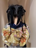 【natsumi】ツインリボンヘアセット