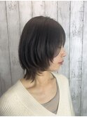 【マッシュ】【ウルフカット】【ミディアム】