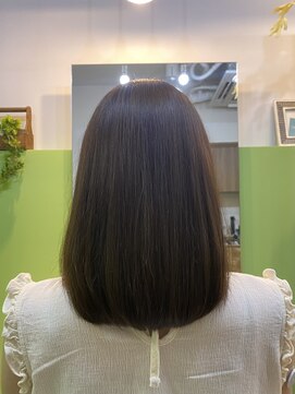 エシカル(ethical) ブリーチなしアディクシーカラー+ケアプロ超音波トリートメント