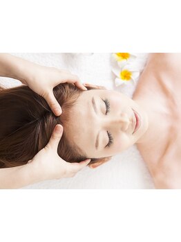 3人に1人が寝落ちするヘッドスパ♪カット+カラー+COTA SERAスパ \11800