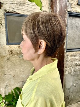 アテ(ate')の写真/《30・40・50代OL・主婦の支持多数》白髪ぼかしもお任せ◎白髪をカバーしながらお洒落なカラーが楽しめる♪