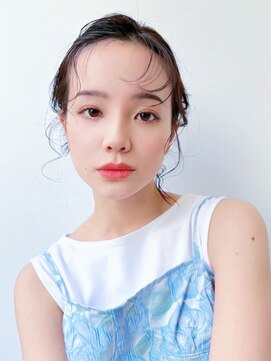 ホォレ 豊中店(fore) オリーブベージュショートミニボブグレージュブリーチレイヤー