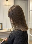 乾かすだけでキマる髪/馴染むハイトーングレージュ