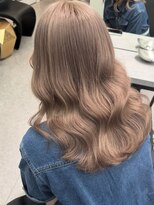 ペレ 梅田(PELE)&nbsp;くびれヘア/アプリコットオレンジ/夏のヘアアレンジ/梅田