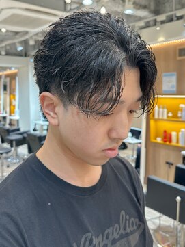 ルースト 渋谷店(ROOST) かき上げシャドウパーマ