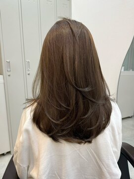 ムード(MOOD,) 暗めカラー/グランマッシュ[レイヤーカット/髪質改善/銀座]