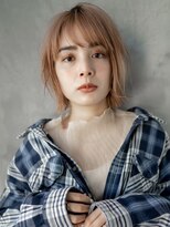 ギークス(GEEKS)&nbsp;【GEEKS渋谷】レイヤーボブ/くびれボブ/ブリーチカラー/20代30代