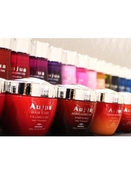 【オージュア取扱店】一人ひとりの髪質やお悩みに合わせて数十種類からカスタムいたします。