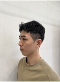 メンズカット/短髪／アップバング