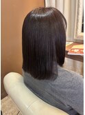 まとまり易さ◎肩下ボブ