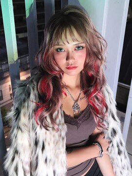 リミットバイアフィナー 大宮店(limit by Afinar) ピンクベージュ×レイヤーカット