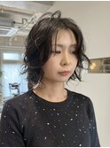 もうクセ毛に悩まない◎簡単スタイリングボブパーマ/春日井